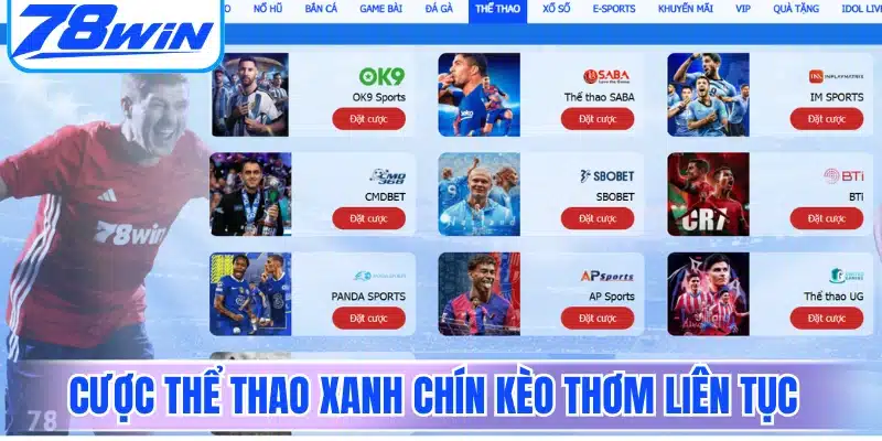 Trang Chủ 4 Cược thể thao xanh chín kèo thơm nổ liên tục